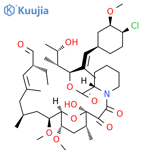 Pimecrolimus structure
