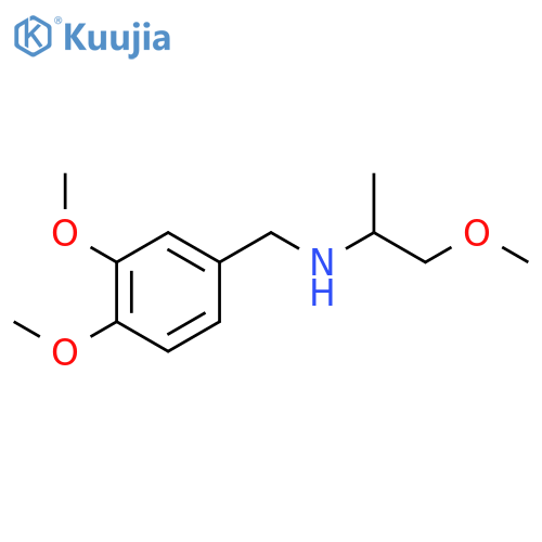 N-(3,4-dimethoxybenzyl)-1-methoxy-2-propanamine hydrobromide structure
