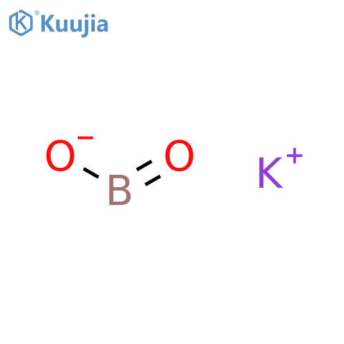 Potassium metaborate structure