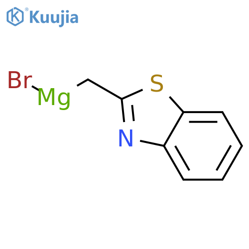 MAGNESIUM, (2-BENZOTHIAZOLYLMETHYL)BROMO- structure