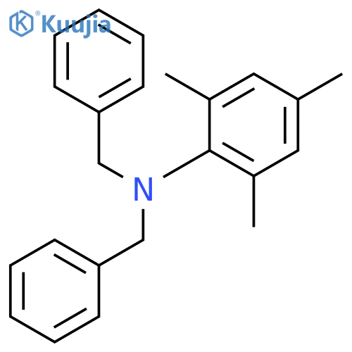 N,N-Dibenzyl-2,4,6-trimethylaniline structure