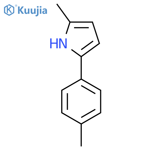 2-Methyl-5-p-tolyl-pyrrole structure