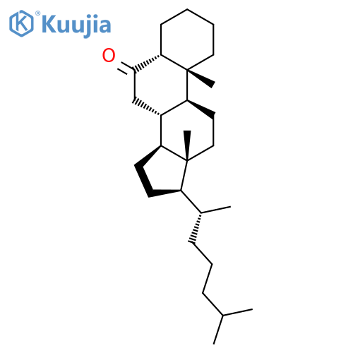 cholestan-6-one, (5alpha)- structure