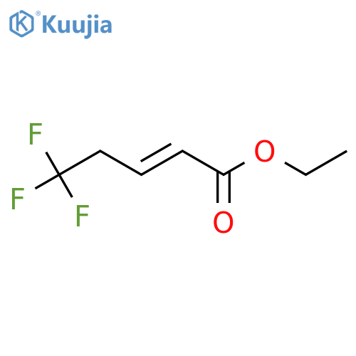Ethyl 5,5,5-Trifluoropent-2-enoate structure