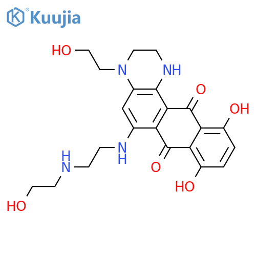 Mitoxantrone (2-Hydroxyethyl)piperazine Impurity(Mitoxantrone Impurity D) structure