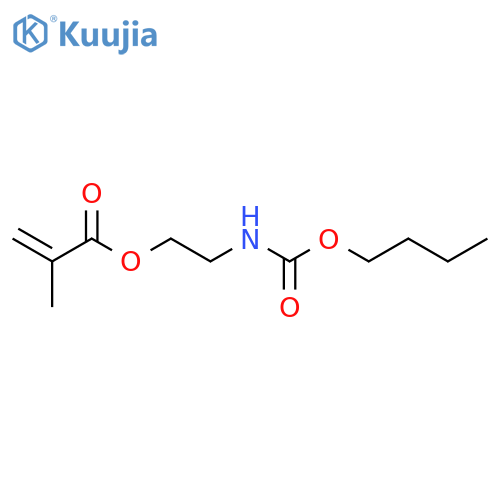 2-[(Butoxycarbonyl)amino]ethyl 2-methylprop-2-enoate structure