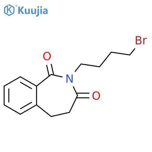 1H-2-Benzazepine-1,3(2H)-dione, 2-(4-bromobutyl)-4,5-dihydro- structure