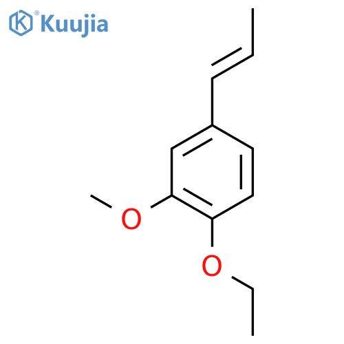 Ethyl isoeugenol structure