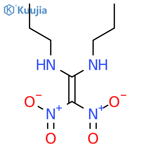 1,1-ETHENEDIAMINE, 2,2-DINITRO-N,N'-DIPROPYL- structure