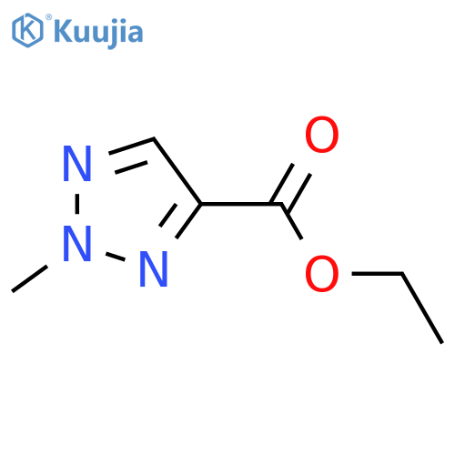 1,2,3-Triazole-4(5)-carboxylic acid; 2H-form, 2-Me, Et ester structure
