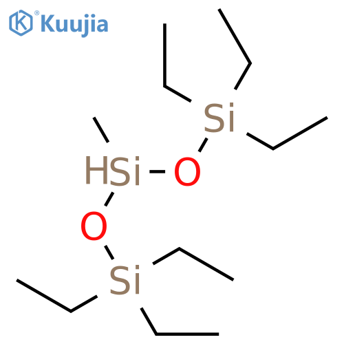 1,1,1,5,5,5-hexaethyl-3-methyltrisiloxane structure