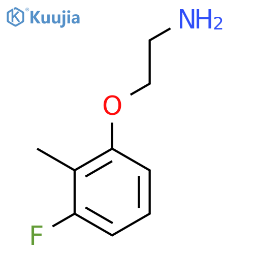 2-(3-fluoro-2-methylphenoxy)ethan-1-amine structure