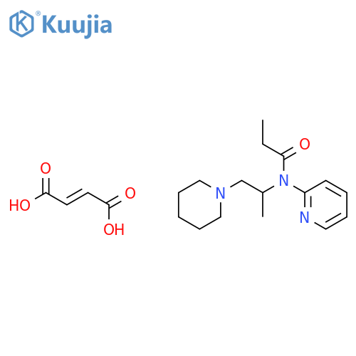 N-PROPIONYL-2-(1-PIPERIDINOISOPROPYL)AMINOPYRIDINE FUMARATE structure