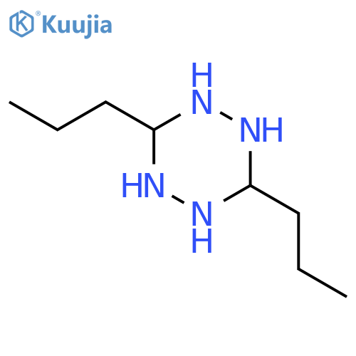 3,6-dipropyl-1,2,4,5-tetrazinane structure