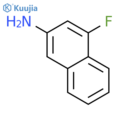 4-Fluoronaphthalen-2-amine structure