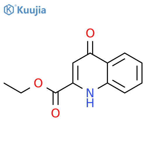 4-Oxo-1,4-dihydro-quinoline-2-carboxylic Acid Ethyl Ester structure