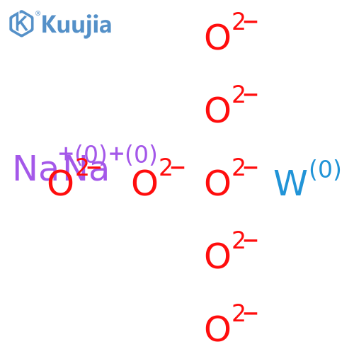 Sodium tungsten oxide (Na2W2O7) structure