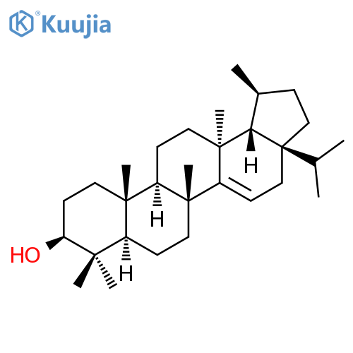 27,28,29,30-Tetranorlup-14-en-3-ol,13-methyl-17-(1-methylethyl)-, (3b,13a,18b,19b)- (9CI) structure