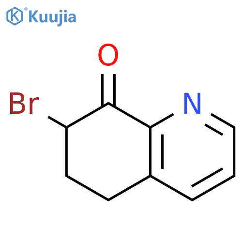 8(5H)-Quinolinone, 7-bromo-6,7-dihydro- structure