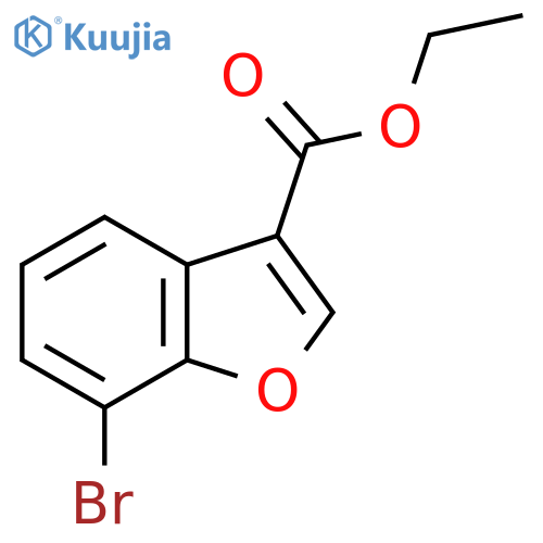 Ethyl 7-bromobenzofuran-3-carboxylate structure