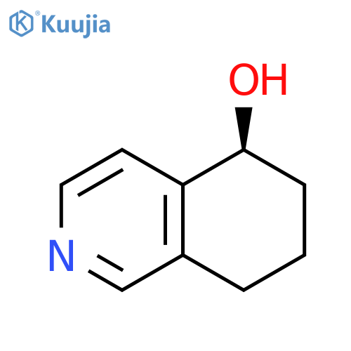 5-Isoquinolinol, 5,6,7,8-tetrahydro-, (5S)- structure