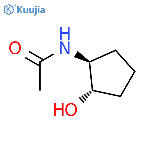 (1S,2S)-2-(Acetylamino)cyclopentanol structure