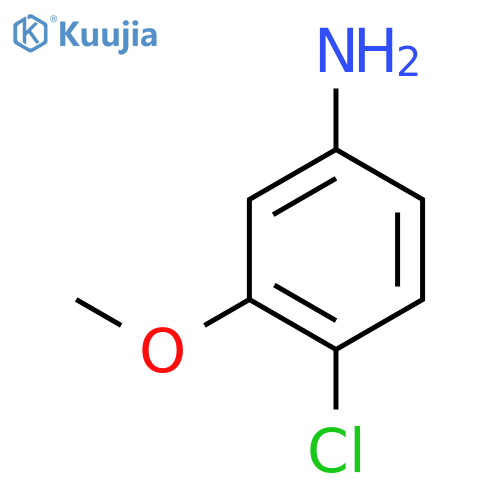 4-Chloro-3-methoxyaniline structure
