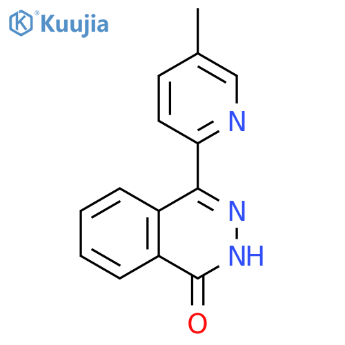 4-(5-methyl-2-pyridinyl)-1(2H)-Phthalazinone structure