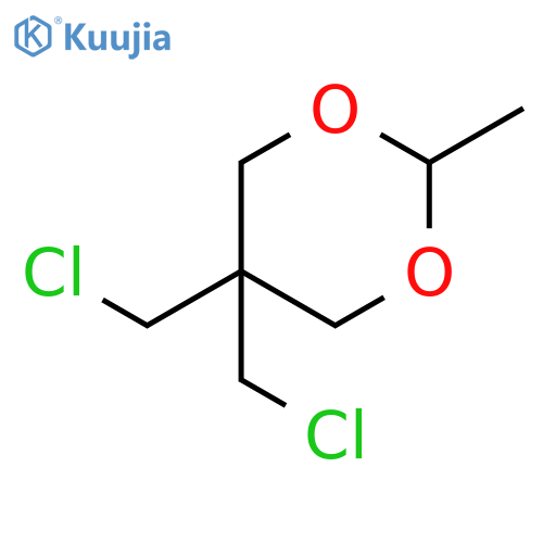 5,5-Bis(chloromethyl)-2-methyl-1,3-dioxane structure