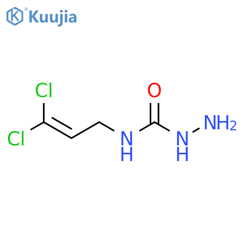 Hydrazinecarboxamide, N-(3,3-dichloro-2-propen-1-yl)- structure