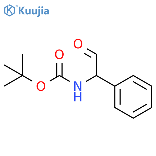 (R)-tert-Butyl (2-oxo-1-phenylethyl)carbamate structure
