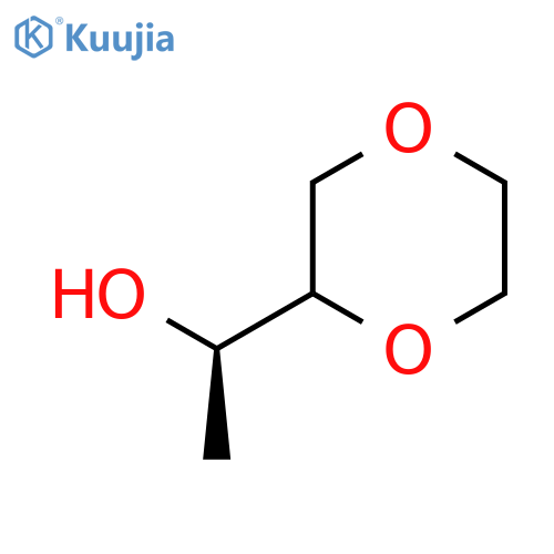 (1R)-1-(1,4-dioxan-2-yl)ethan-1-ol structure