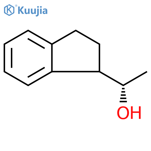 (1S)-1-(2,3-dihydro-1H-inden-1-yl)ethan-1-ol structure