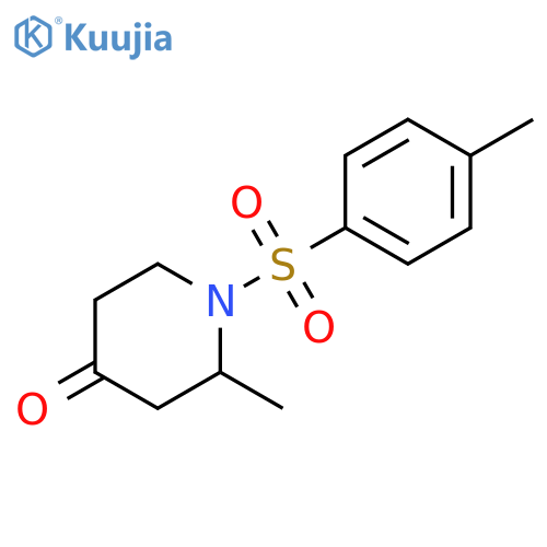 2-METHYL-1-[(4-METHYLPHENYL)SULFONYL]-4-PIPERIDINONE structure