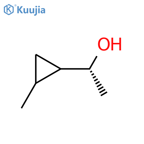 (1R)-1-(2-methylcyclopropyl)ethan-1-ol structure