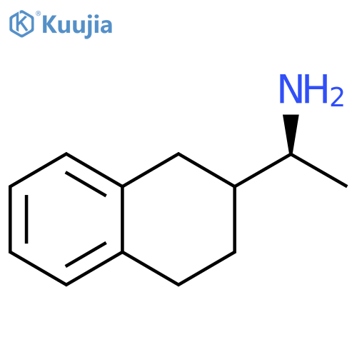 2-Naphthalenemethanamine, 1,2,3,4-tetrahydro-α-methyl-, (αS)- structure