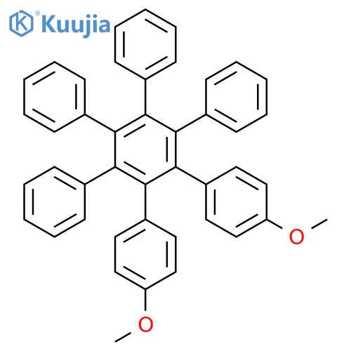 1,1':2',1''-Terphenyl, 4,4''-dimethoxy-3',4',5',6'-tetraphenyl- structure