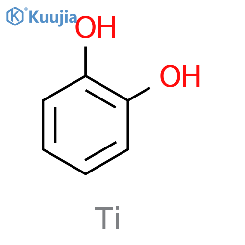 1,2-Benzenediol, titanium(4+) salt (2:1) structure