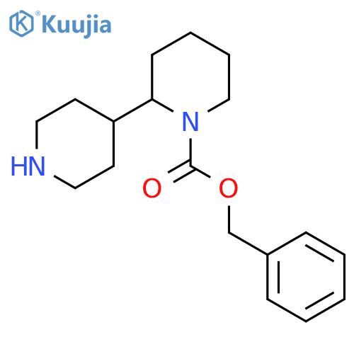 Benzyl [2,4'-bipiperidine]-1-carboxylate structure