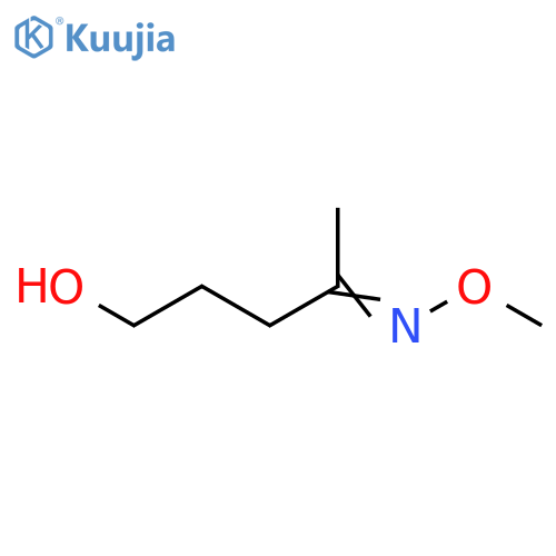 2-pentanone, 5-hydroxy-, O-methyloxime structure