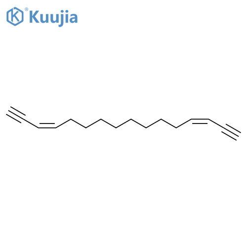 3,13-Hexadecadiene-1,15-diyne, (3Z,13Z)- structure