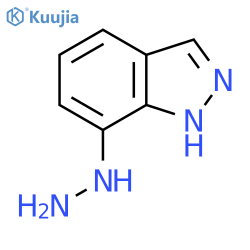 7-hydrazinyl-1H-indazole structure