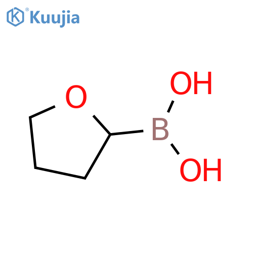 tetrahydrofuran-2-ylboronic acid structure