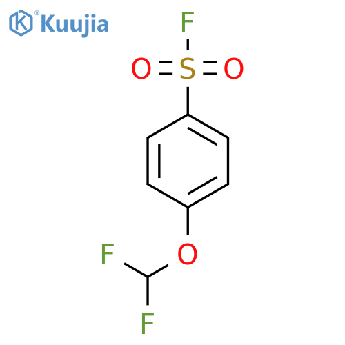 4-(difluoromethoxy)benzene-1-sulfonyl fluoride structure