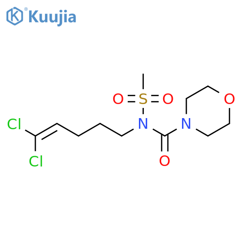 4-Morpholinecarboxamide,N-(5,5-dichloro-4-pentenyl)-N-(methylsulfonyl)- structure