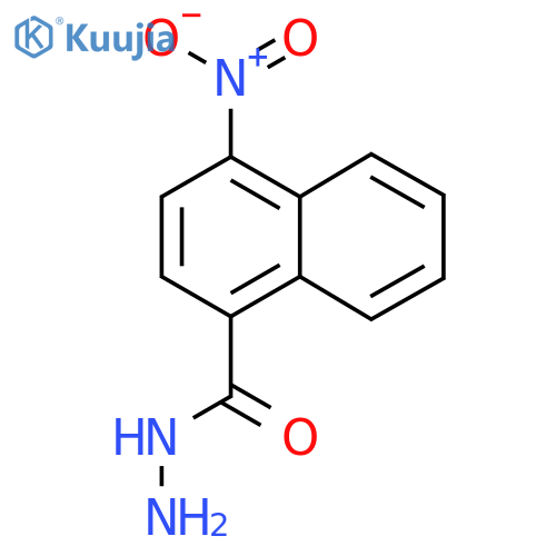 4-Nitro-1-naphthohydrazide structure