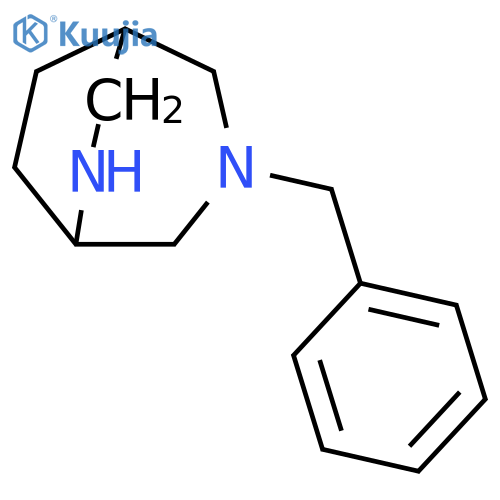 3,​6-​Diazabicyclo[3.2.2]​nonane, 3-​(phenylmethyl)​- structure