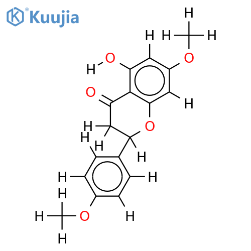 (-)-naringenin 4',7-dimethyl ether structure