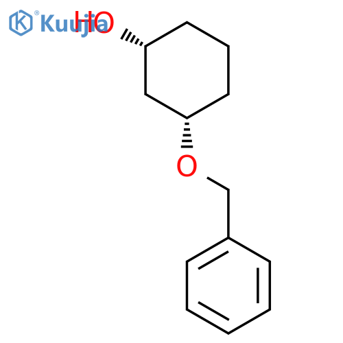 Cyclohexanol, 3-(phenylmethoxy)-, (1R-cis)- structure