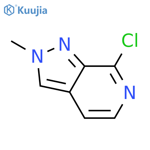 7-chloro-2-methyl-2h-pyrazolo[3,4-c]pyridine structure